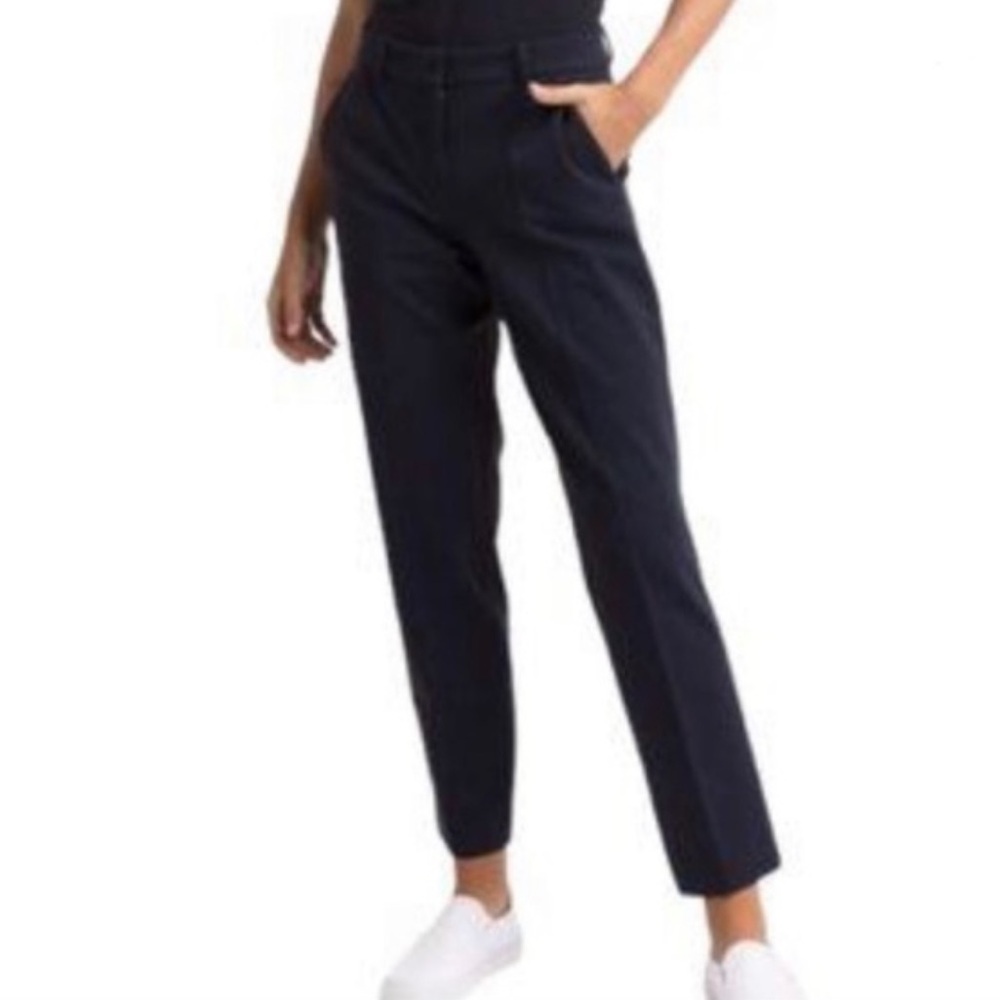 Kit and Ace Coastline Black Straight Leg Trouser Pants